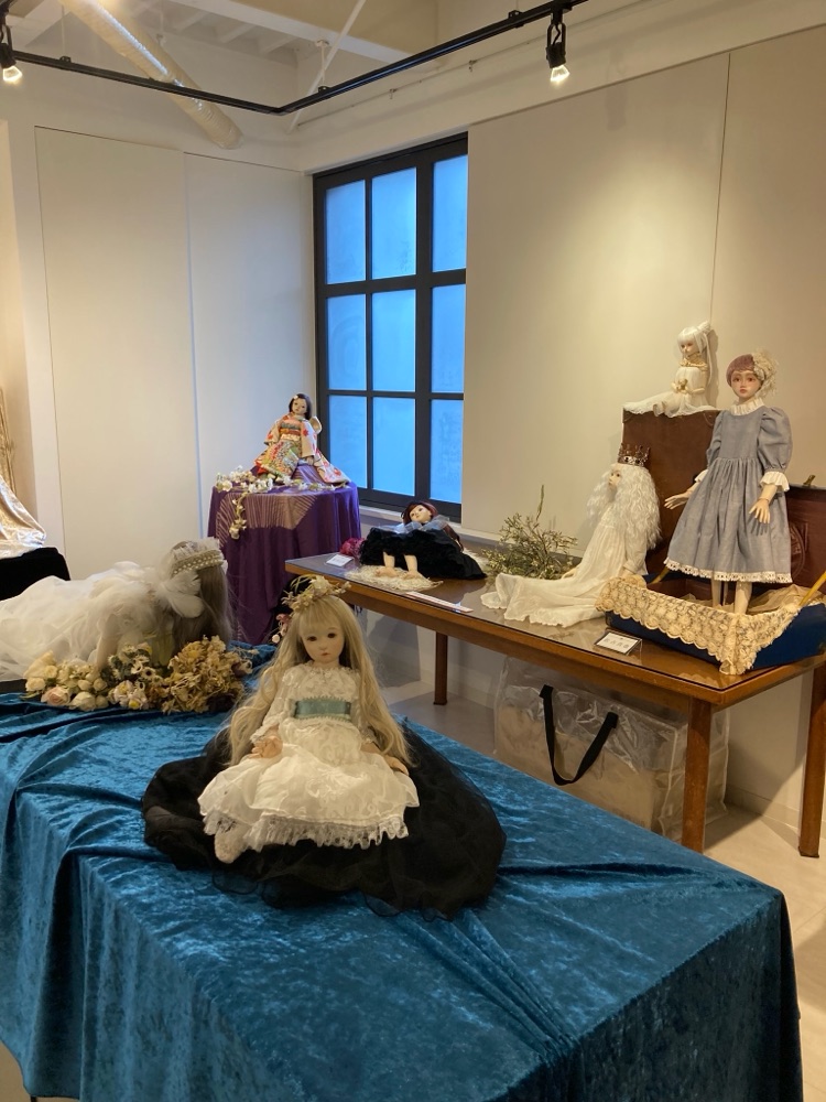 あだち杏 第5回創作人形教室展 会場風景 3